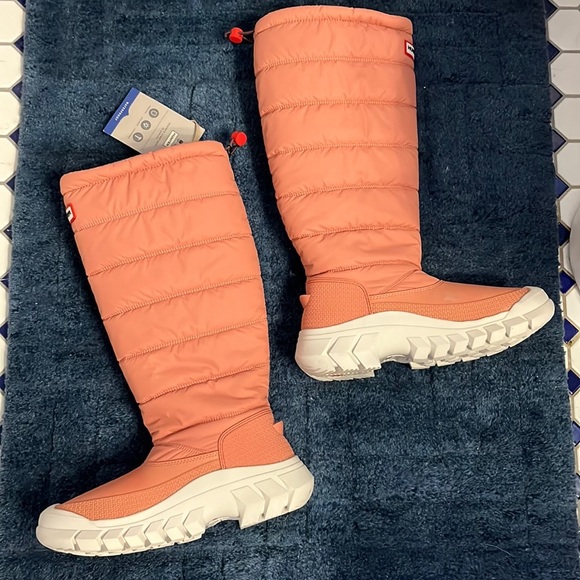 Hunter Intrepid Tall Snow Boots Size 8 NWT - Picture 8 of 16